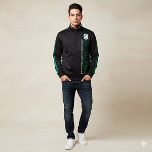 Green Black And White Ecko Jacket